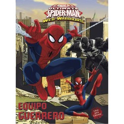 Libro para Iluminar Spider-Man con 16 Páginas Editorial Great Moments