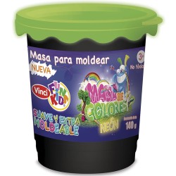 Masa Modeladora con 140 g Verde Neón Fun Kids