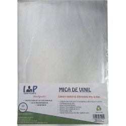Mica Vinil Tamaño Ministro Bolsa con 10 Identyplastic