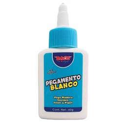 Pegamento Blanco con 60 gr Baco