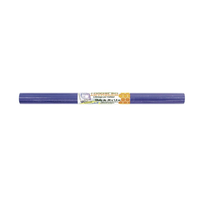 Plástico Autoadherible de .35 x 1.5 m Morado Transfer