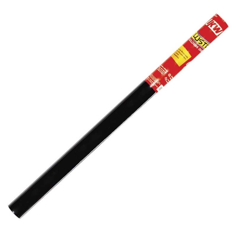 Plástico Autoadherible de .45 x 1.5 m Negro Lustrín