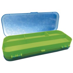 Portalápiz de Plástico Duro Rectangular Chico Doble Cara Smarty