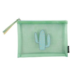 Portalápiz Suave con Cierre Malla Smart Fashion