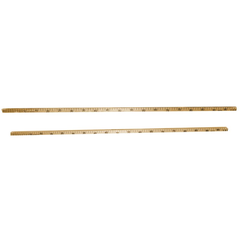 Regla Metro de Madera para Comercio de 100 cm