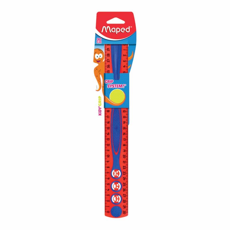 Regla Plástico de 30 cm Kidy Grip Maped
