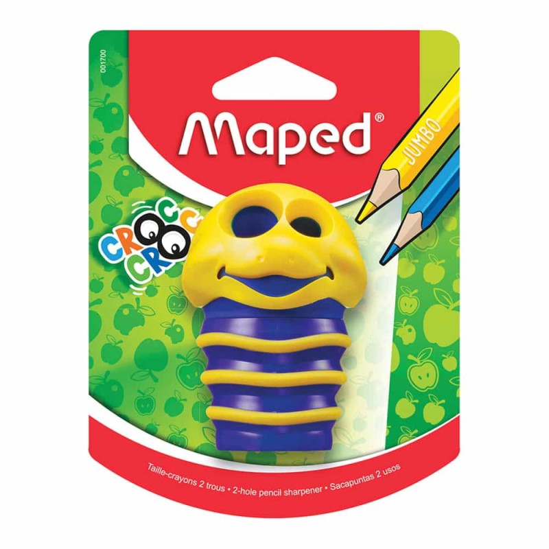 Sacapuntas de Plástico con Depósito Croc Croc Blíster Maped