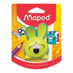 Sacapuntas de Plástico con Depósito Croc Croc Conejo Blíster Maped