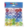 Sacapuntas de Plástico Flor con 25 Piezas Smarty