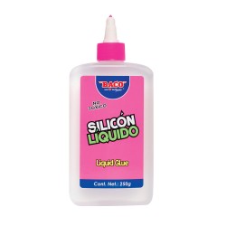 Silicón Líquido para Manualidades Frasco con 250 ml Baco 17765
