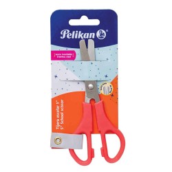 Tijera Escolar de 5" Pulgadas Oreja Plástico Pelikan