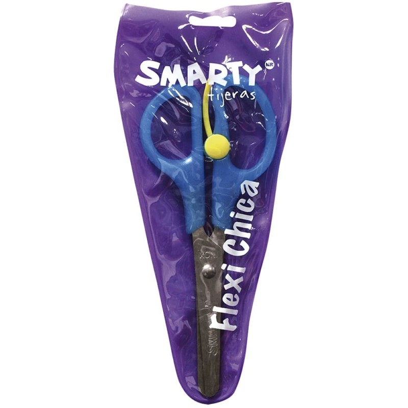 Tijera Flexi Chica de 5" Funda Vinil Smarty