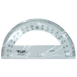 Transportador de Plástico Modelo T-115200 con 25 Piezas Baco