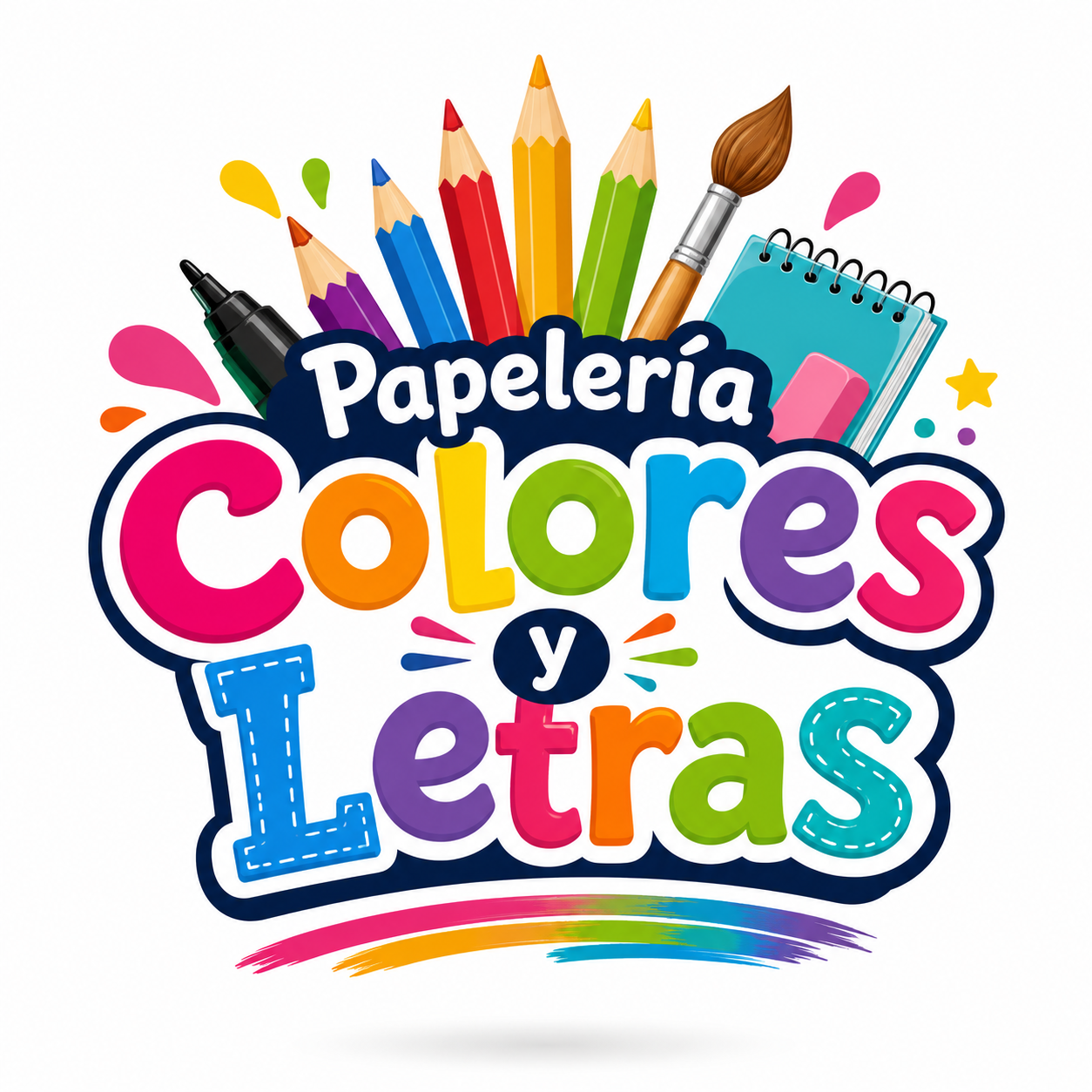 Papelería Colores y Letras